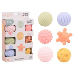 Johntoy - Bioplastische Motor- en Sensorische Ballen - Baby Activiteit Speelgoed