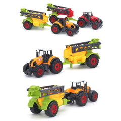 Johntoy - Junior Farm Master Farming Tractor With Trailer - Random Selection - Play Vehicles