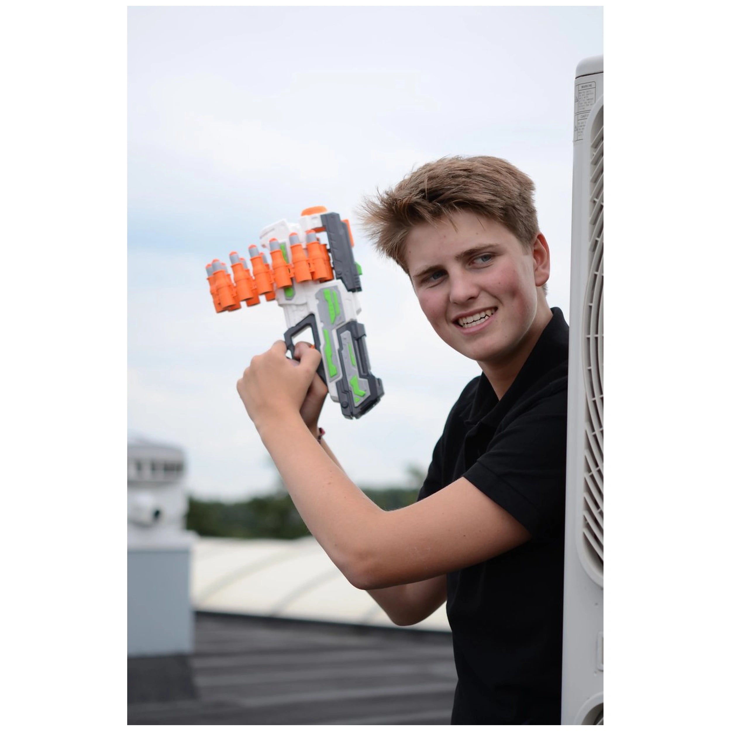 Johntoy - Tack Pro Rattle Belt Met 14 Darts 30Cm - Buitenspeelgoed