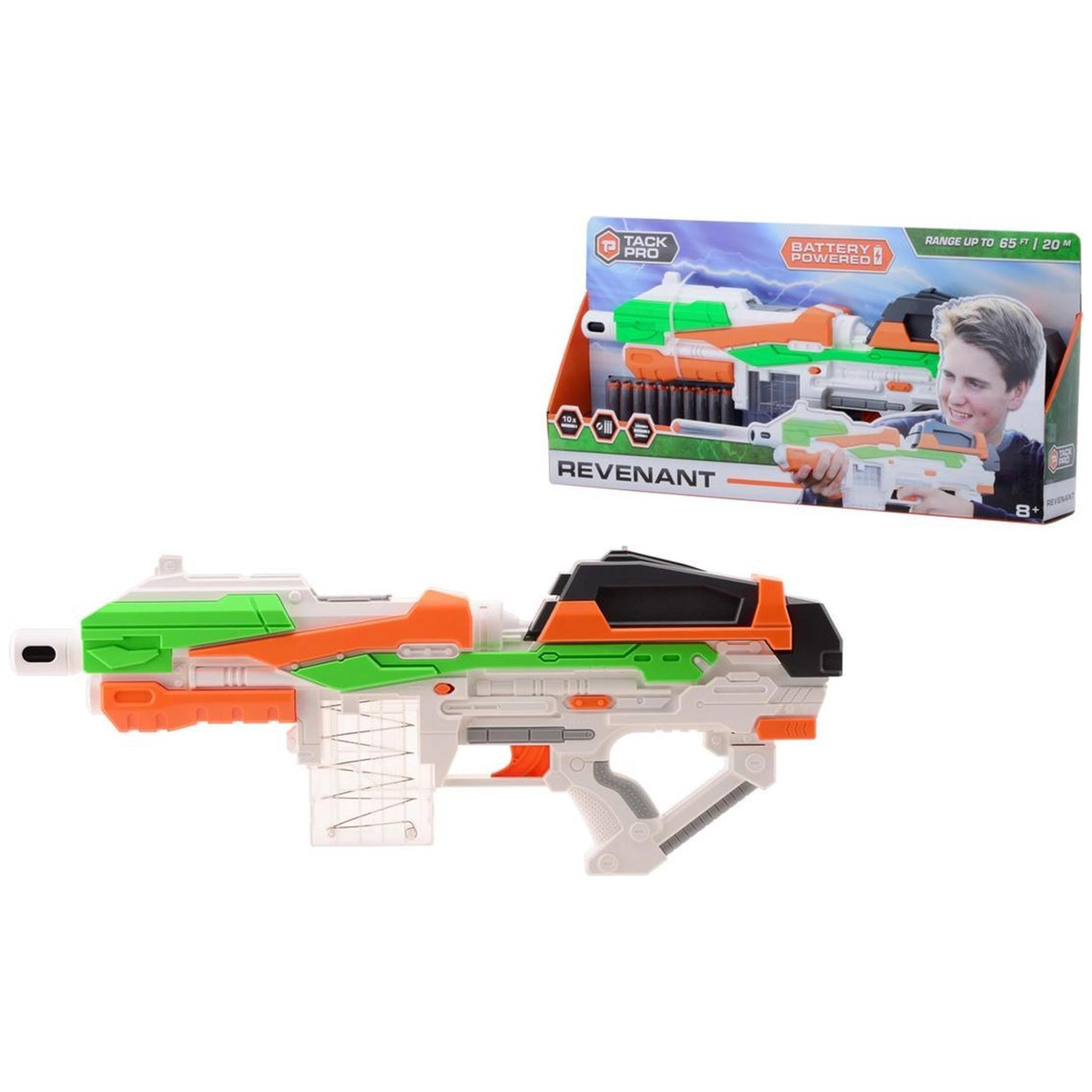 Johntoy - Tack Pro Revenant Met 10 Pijlen 54Cm - Buitenspeelgoed