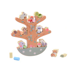 Johntoy - Houten Balansboom - Baby Activiteit Speelgoed