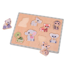 Johntoy - Wooden Button Table - Puzzles