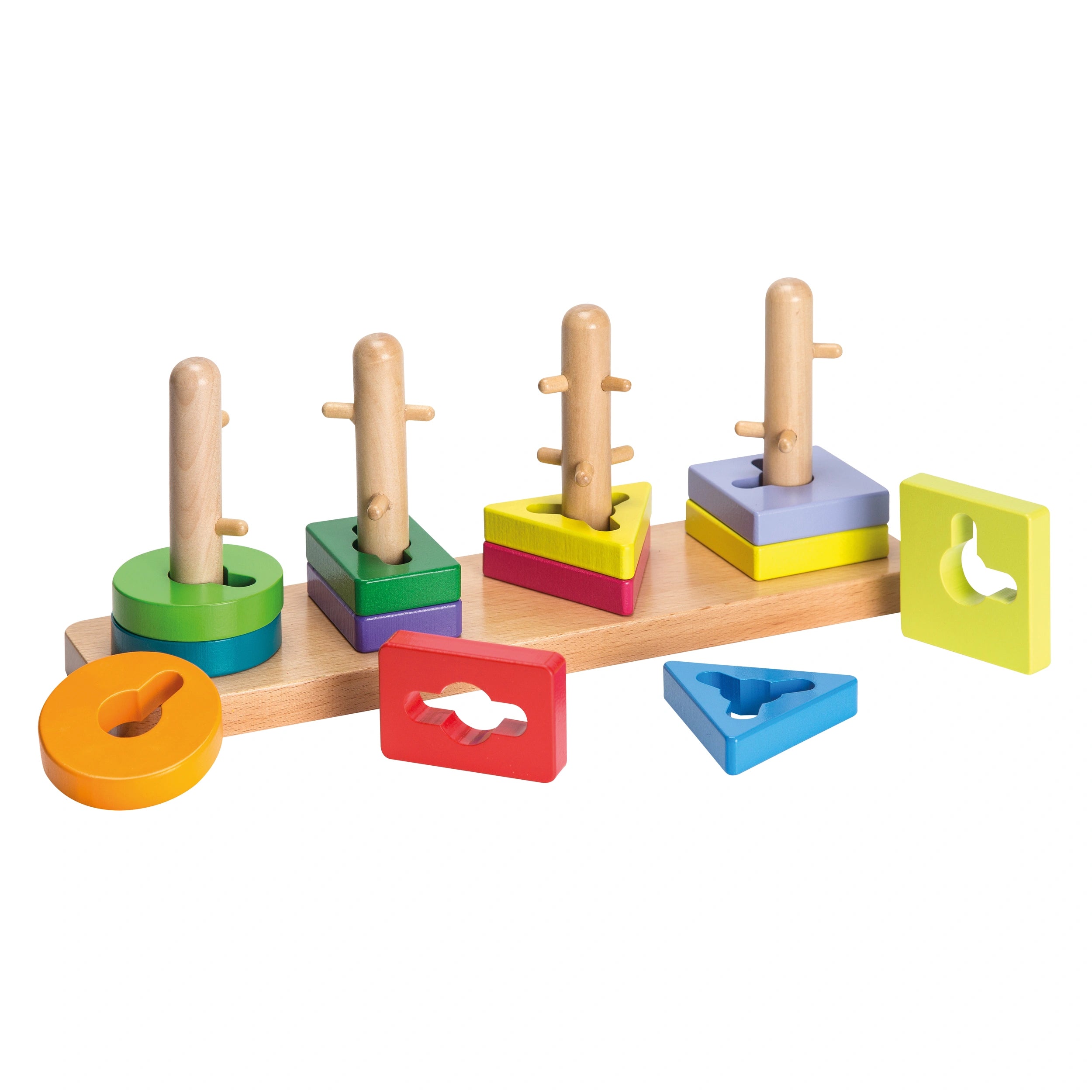 Johntoy - Houten Labyrint Puzzel - Baby Activiteit Speelgoed
