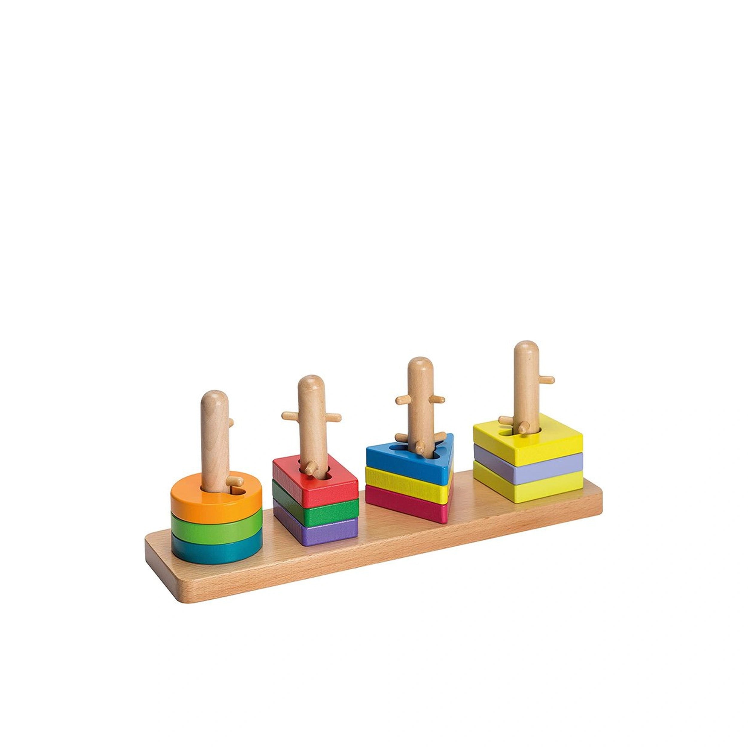 Johntoy - Houten Labyrint Puzzel - Baby Activiteit Speelgoed