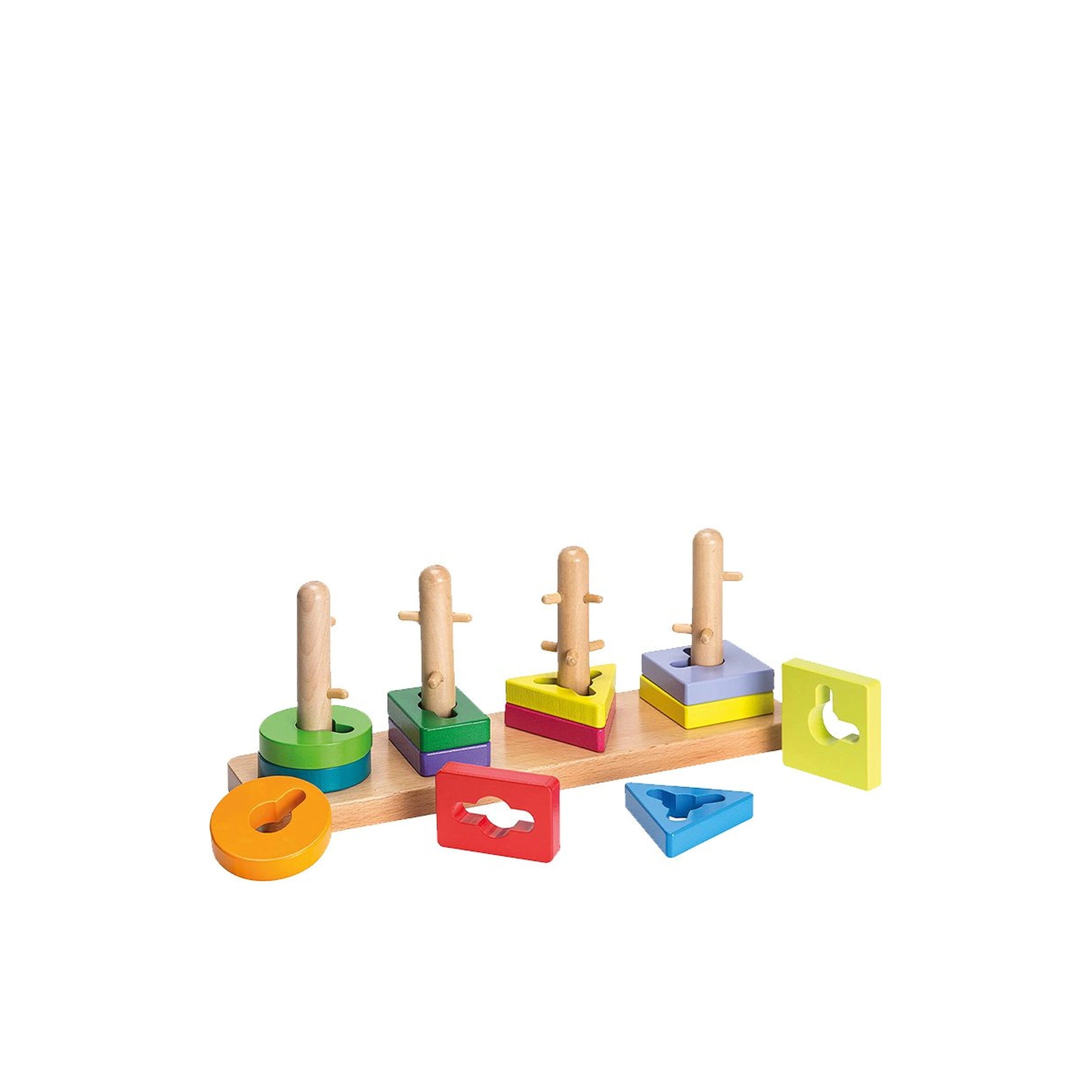 Johntoy - Houten Labyrint Puzzel - Baby Activiteit Speelgoed