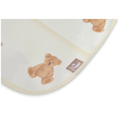 Jollein - Bib-Waterproof-with-Sleeves-Teddy-Bear-Baby-Activity-Toys