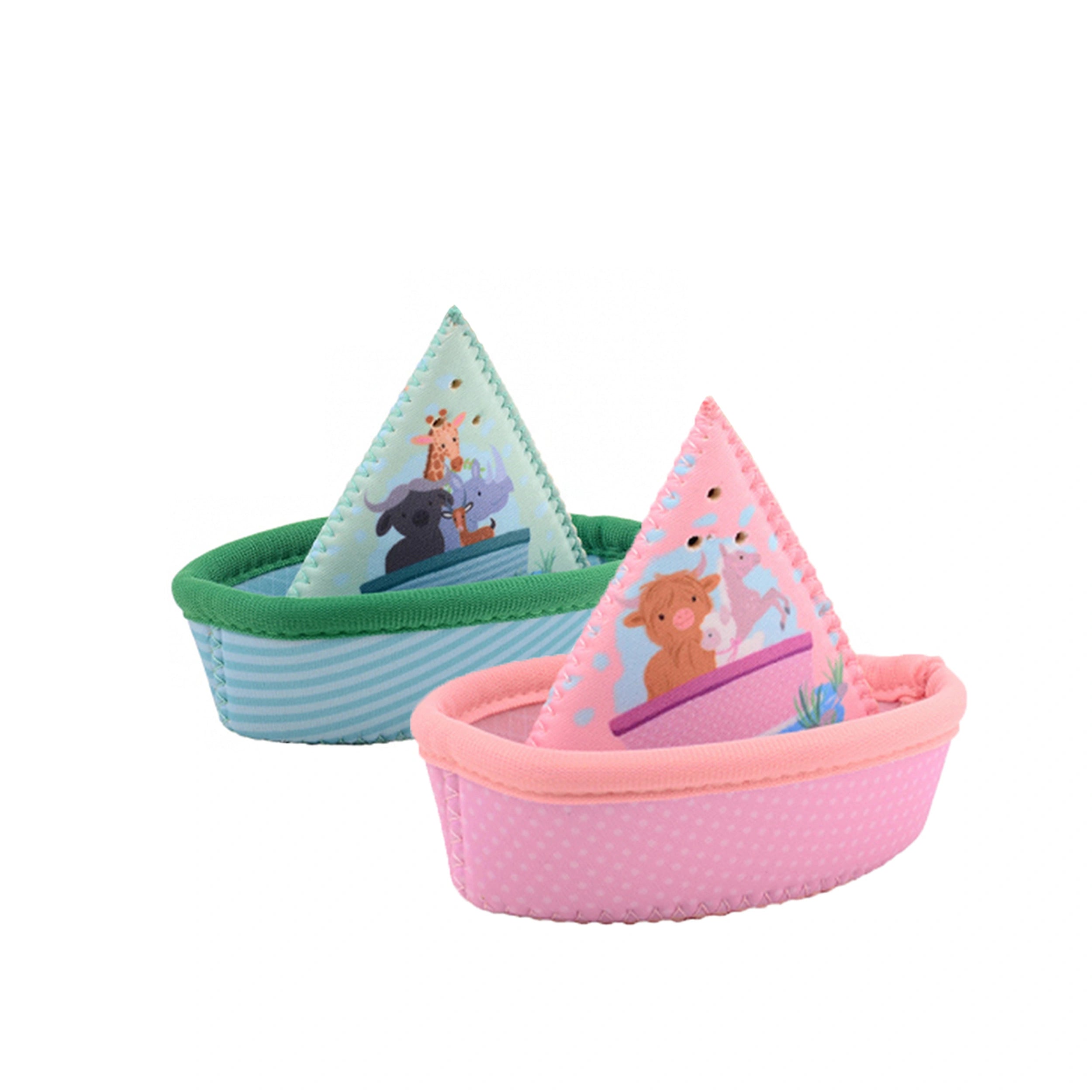 Joueco - Happy World Neopreen Water Speelboot - Bad Speelgoed
