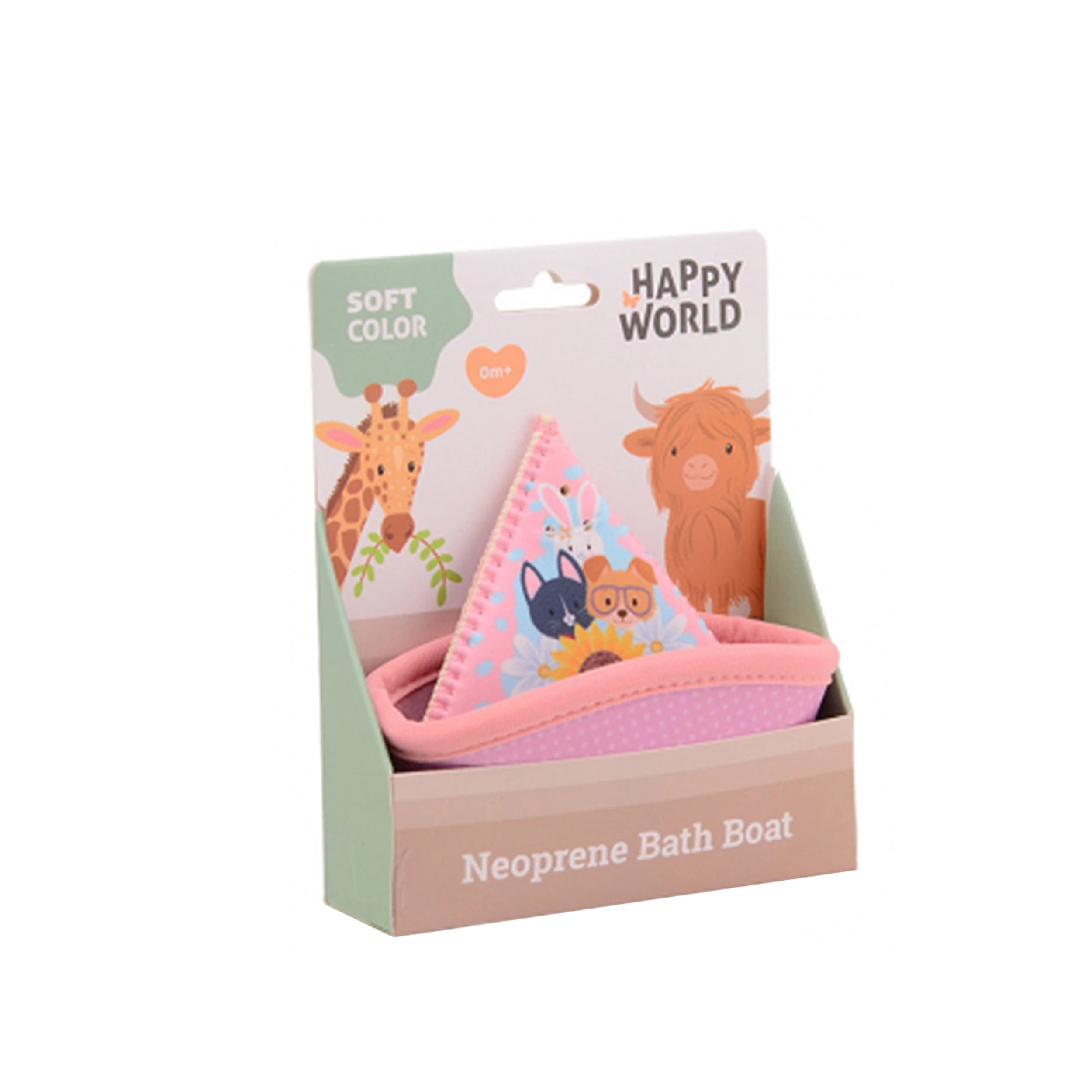 Joueco - Happy World Neopreen Water Speelboot - Bad Speelgoed