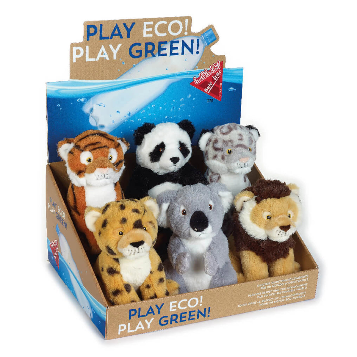 Jungle Animals 22 cm Plush - Assorted
