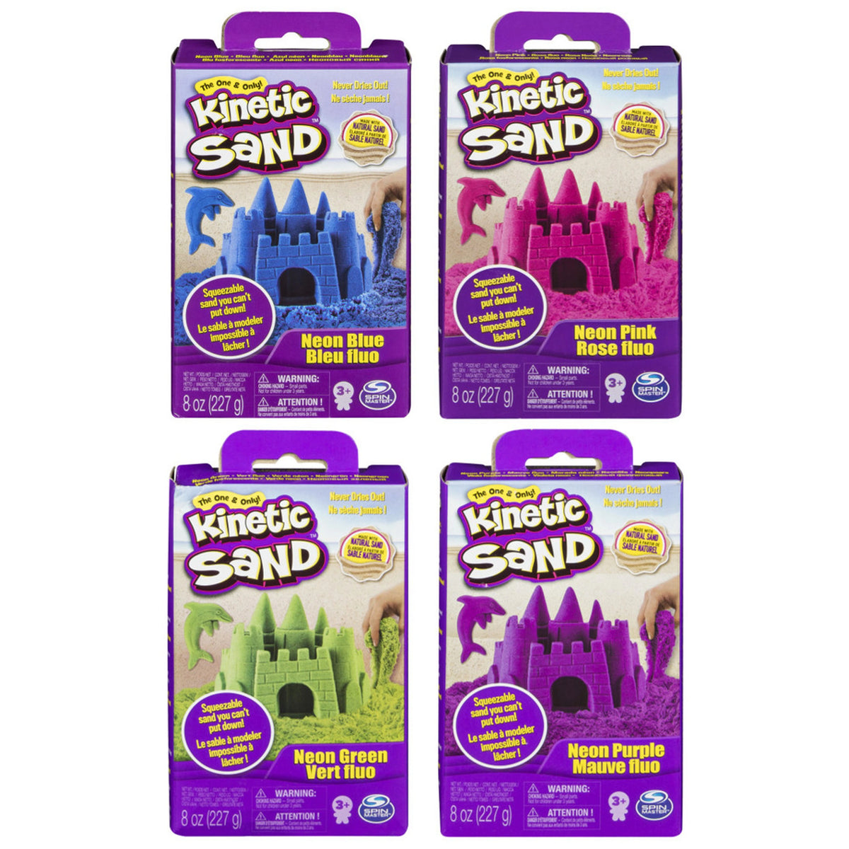 Kinetic Sand Neon 227 gr - Assorted Colors