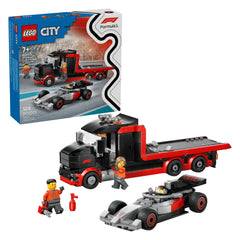 LEGO - Bouwset - City F1 Display Truck - 7 Jaar - 508 Stuks Racing Set