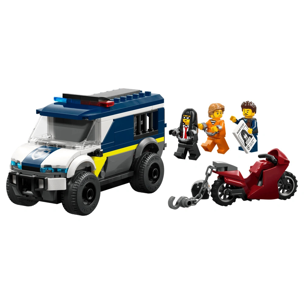 LEGO - Stad Politie Gevangene Transportbus - Bouwset Speelgoed