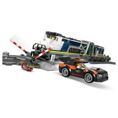 LEGO - Bouwset - Stad Politietrein Overval - 7+ Jaar - 1313 Stuks Elektrische Trein