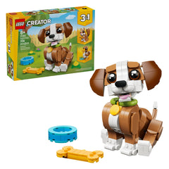 LEGO - Creator 3 in 1 Schattige Dieren Speelse Puppy Hond - Bouwset Speelgoed