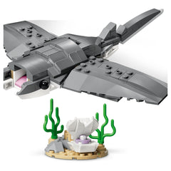 LEGO - Creator 3 in 1 Fierce Shark met een Schatkist - Bouwset Speelgoed