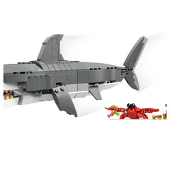 LEGO - Creator 3 in 1 Fierce Shark met een Schatkist - Bouwset Speelgoed