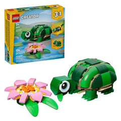 LEGO - Creator 3 in 1 Schildpad met een Waterlelie - Bouwset Speelgoed