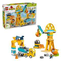 LEGO - DUPLO 3 in 1 Construction Site and Vehicles - Construction Set Toys - 10476