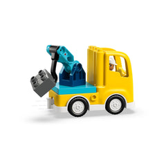 LEGO - DUPLO Town 3 in 1 Bouwvoertuigen - Constructiespeelgoed