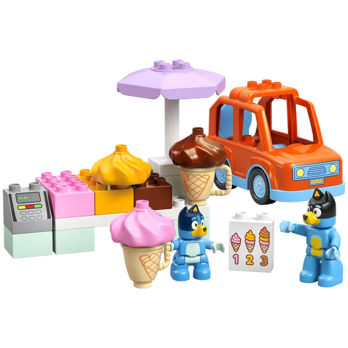 LEGO-DUPLO-Bluey-Ice-Cream-Trip-Playset-Action-Toy-Figures