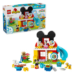LEGO DUPLO Disney Mickey Mouse Clubhouse with Minnie & Pluto (10465) - 87 Pieces - Age +2 -  Construction Set Toys