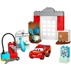 LEGO-DUPLO-Disney-Pixar-Cars-McQueens-Bezoek-aan-Docs-Garage-Bouwset-Speelgoed