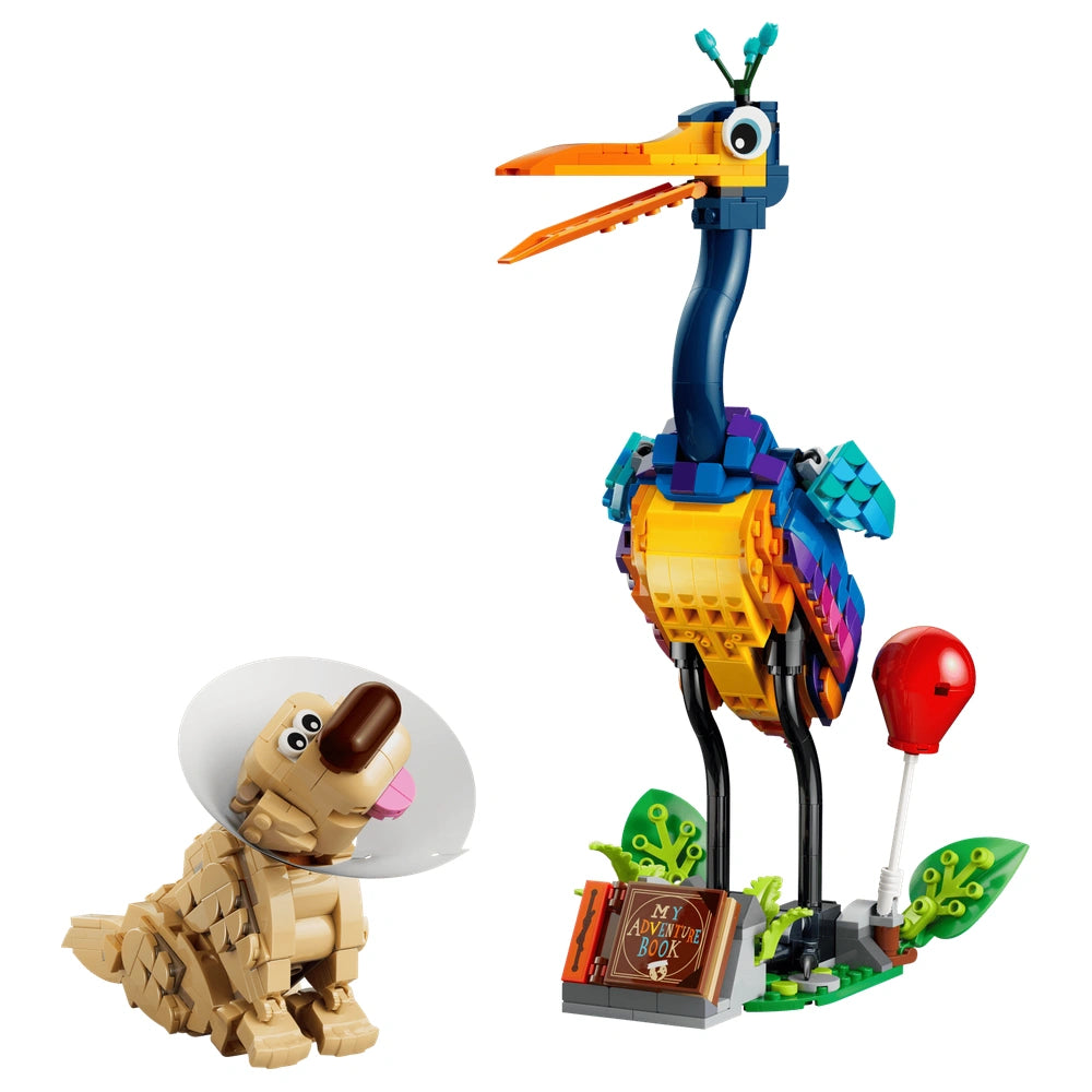 LEGO Disney and Pixar Kevin & Dug (43290) - 628 Pcs Up Movie Animal Building Set - Age +9 - Construction Set Toys