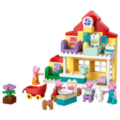 LEGO - Bouwset - DUPLO Peppa Pig Familiehuis - 2-5 Jaar - 84 Stukken