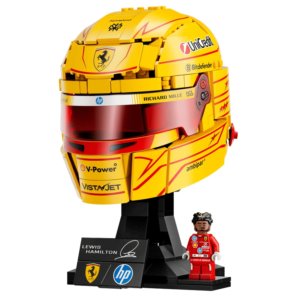 LEGO - Editions Scuderia Ferrari HP Lewis Hamilton Helm - Bouwset - 14 - 72043022