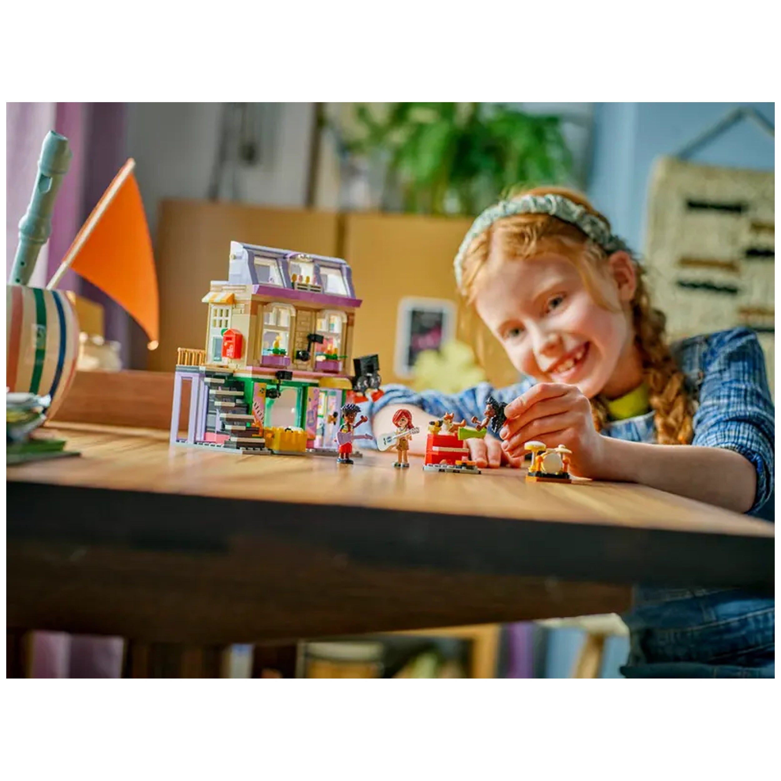 LEGO Friends - Muziekwinkel & Appartement - Bouwset Speelgoed