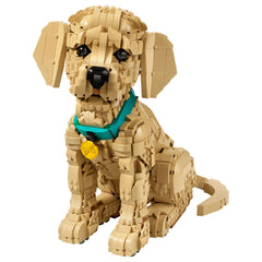 LEGO - Bouwset - Gouden Retriever Puppy - 18 Jaar - Geavanceerde Bouwset