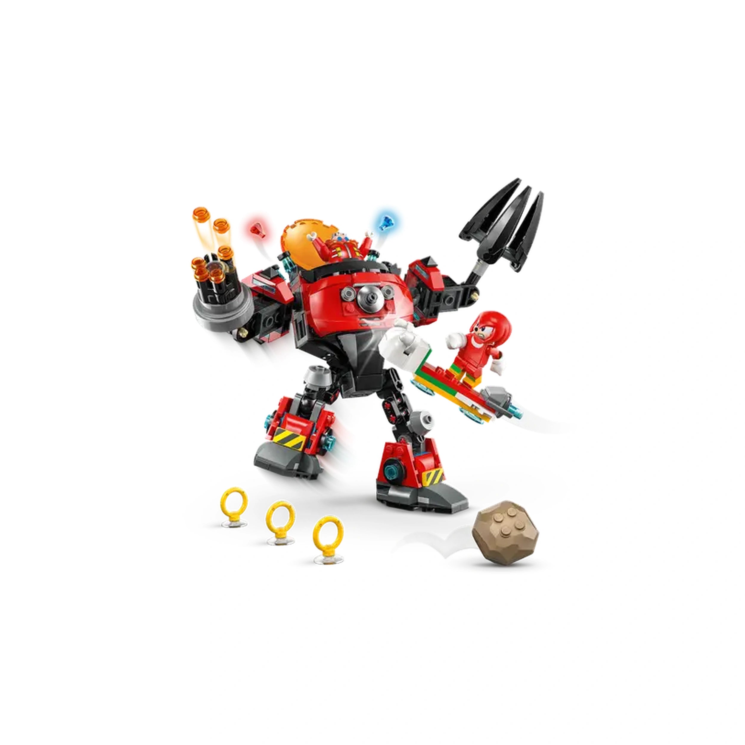LEGO - Knuckles vs Dr Eggman Egg Crusher Mech - Actie- en Speelgoedfiguren