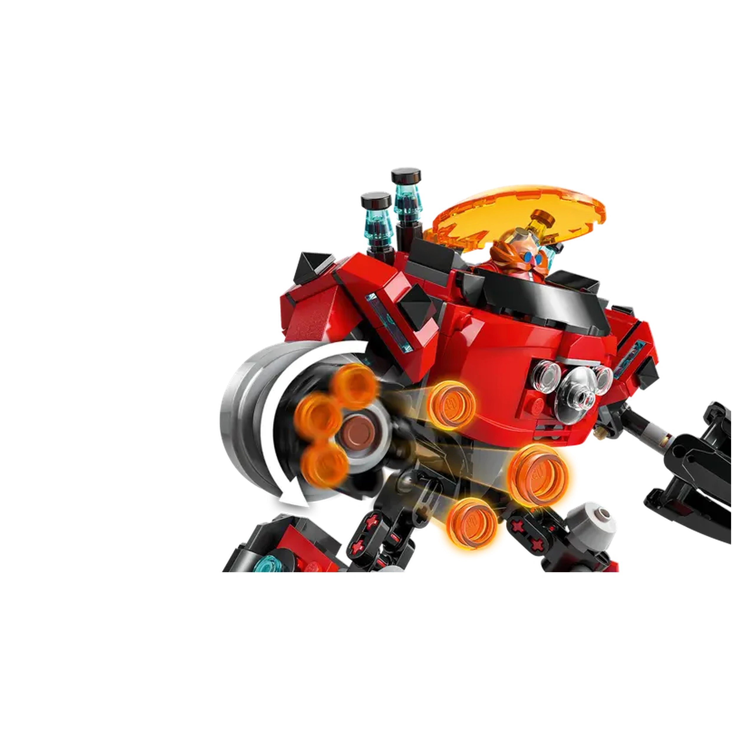 LEGO - Knuckles vs Dr Eggman Egg Crusher Mech - Actie- en Speelgoedfiguren