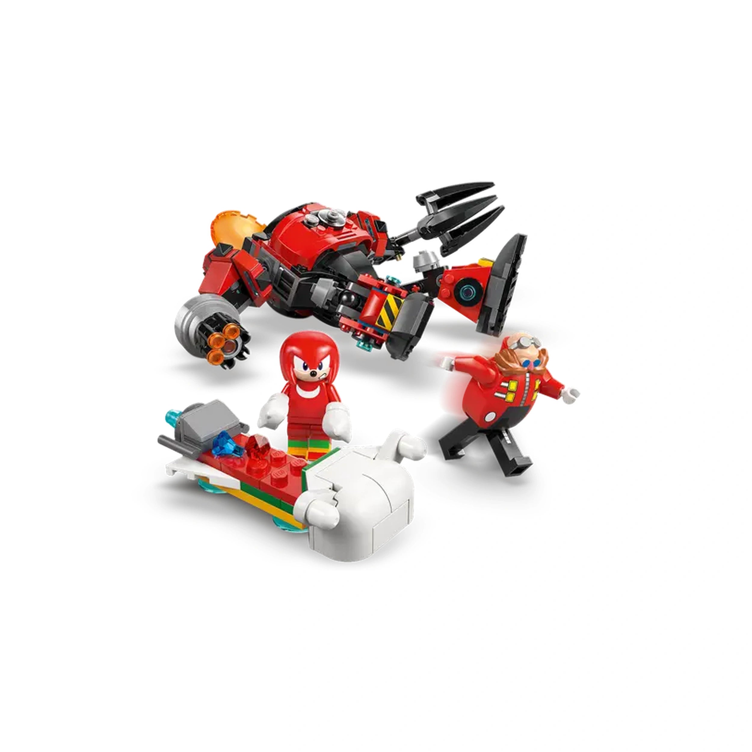 LEGO - Knuckles vs Dr Eggman Egg Crusher Mech - Actie- en Speelgoedfiguren