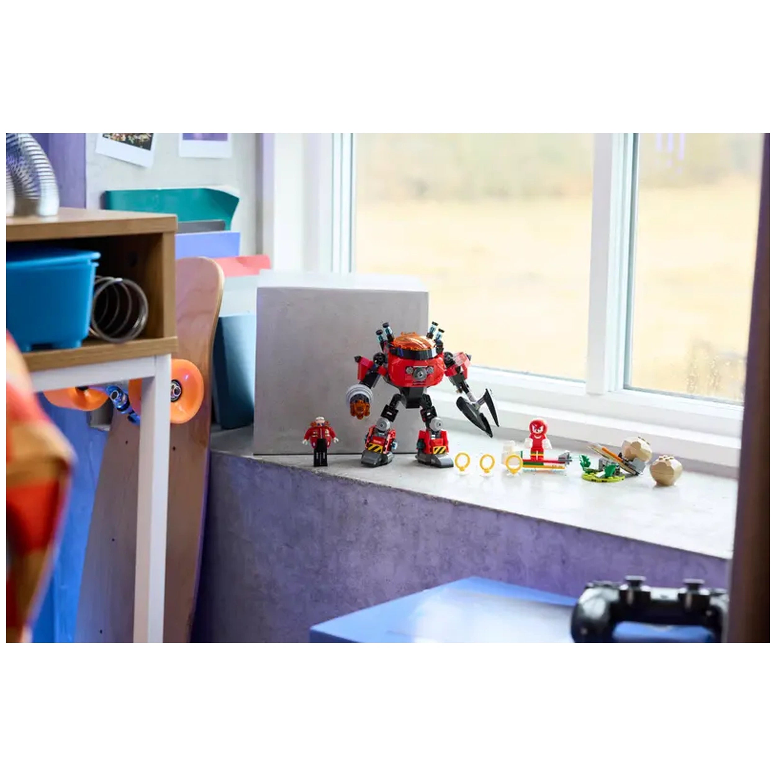 LEGO - Knuckles vs Dr Eggman Egg Crusher Mech - Actie- en Speelgoedfiguren