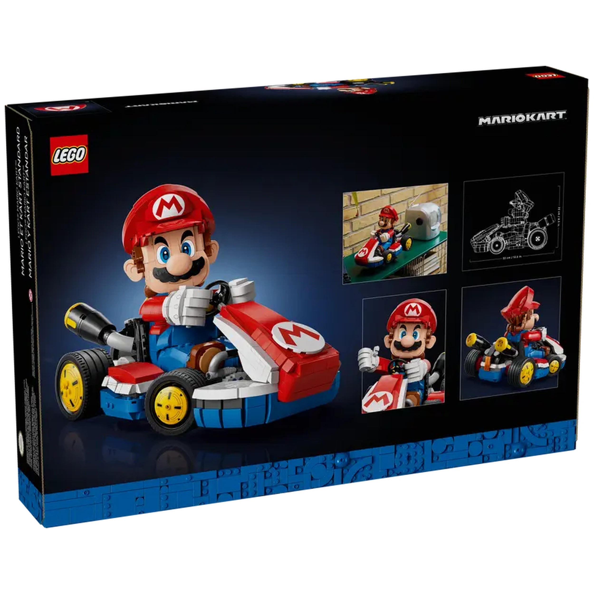 LEGO - Mario-Kart-Mario-Standard-Kart-Construction-Set-Toys