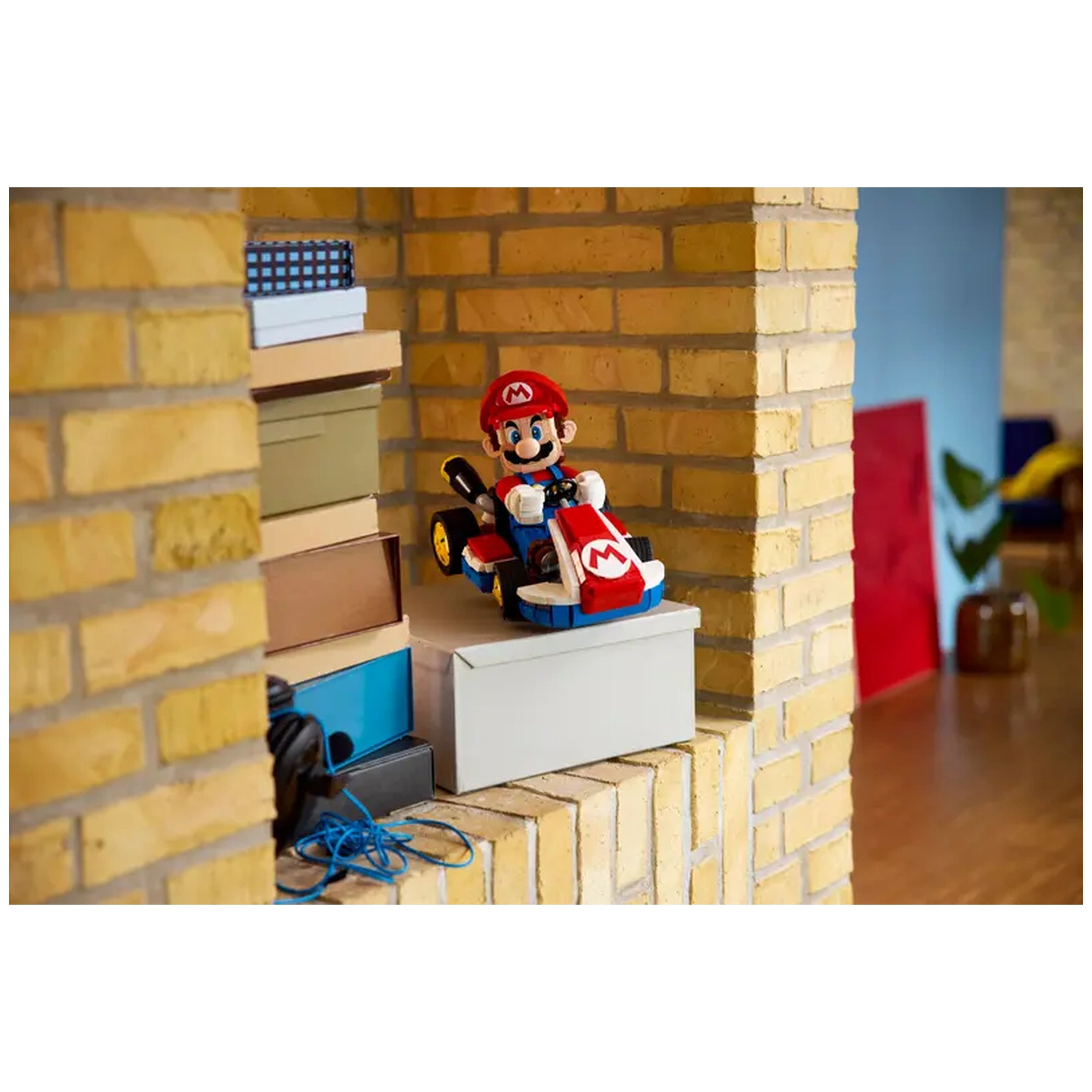 LEGO - Mario-Kart-Mario-Standard-Kart-Construction-Set-Toys