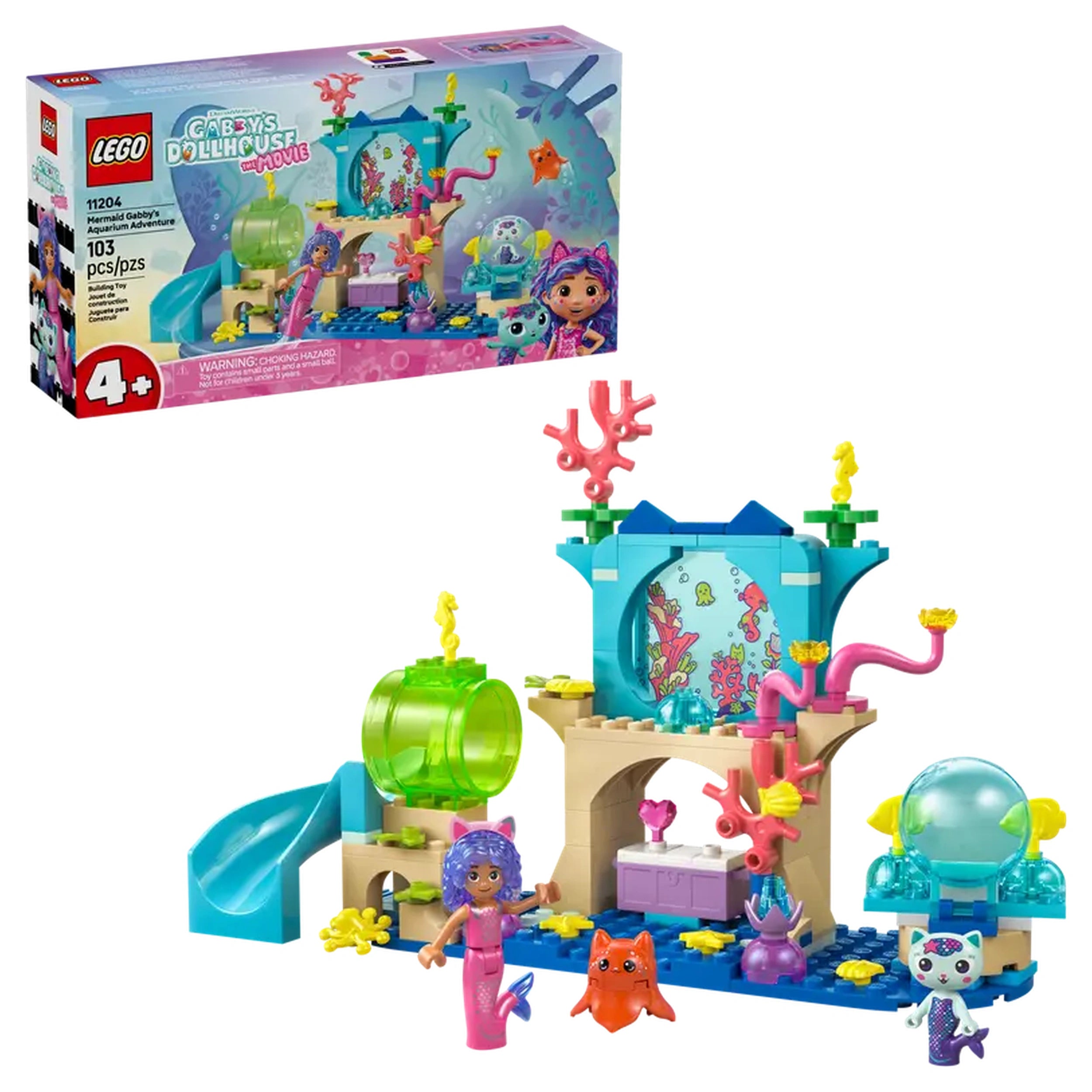 LEGO - Mermaid Gabby's Aquarium Avontuur - Actie & Speelgoedfiguren