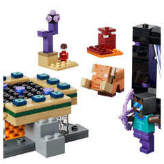 LEGO - Minecraft - Nether & End Portal Journey - Construction Set Toys - 21584