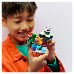 LEGO - Minecraft Steve's Taiga Avontuur - Bouwset Speelgoed