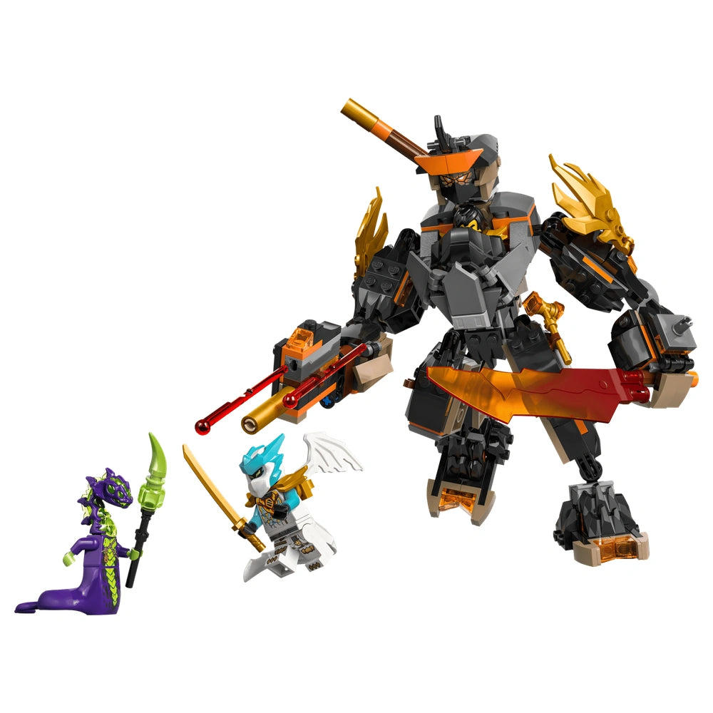 LEGO - Ninjago - Cole's Mission Mech & Dragon Zane - Construction Set Toys - 71854