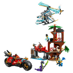 LEGO - Ninjago - Ninja Vehicle Tree House Battle - Construction Set Toys - 71857