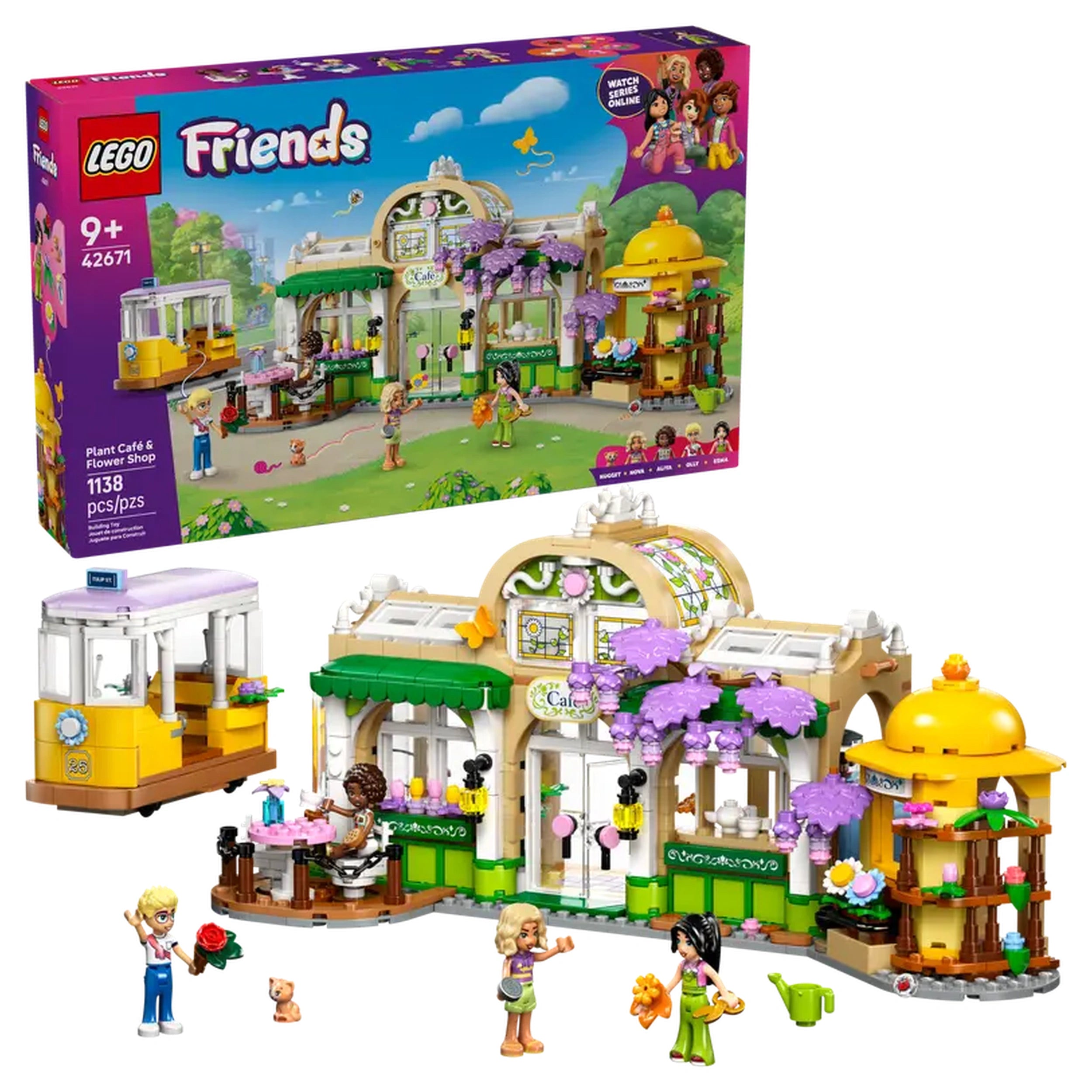 LEGO - Plant-Café-en-Bloemenwinkel - Bouwset-Speelgoed