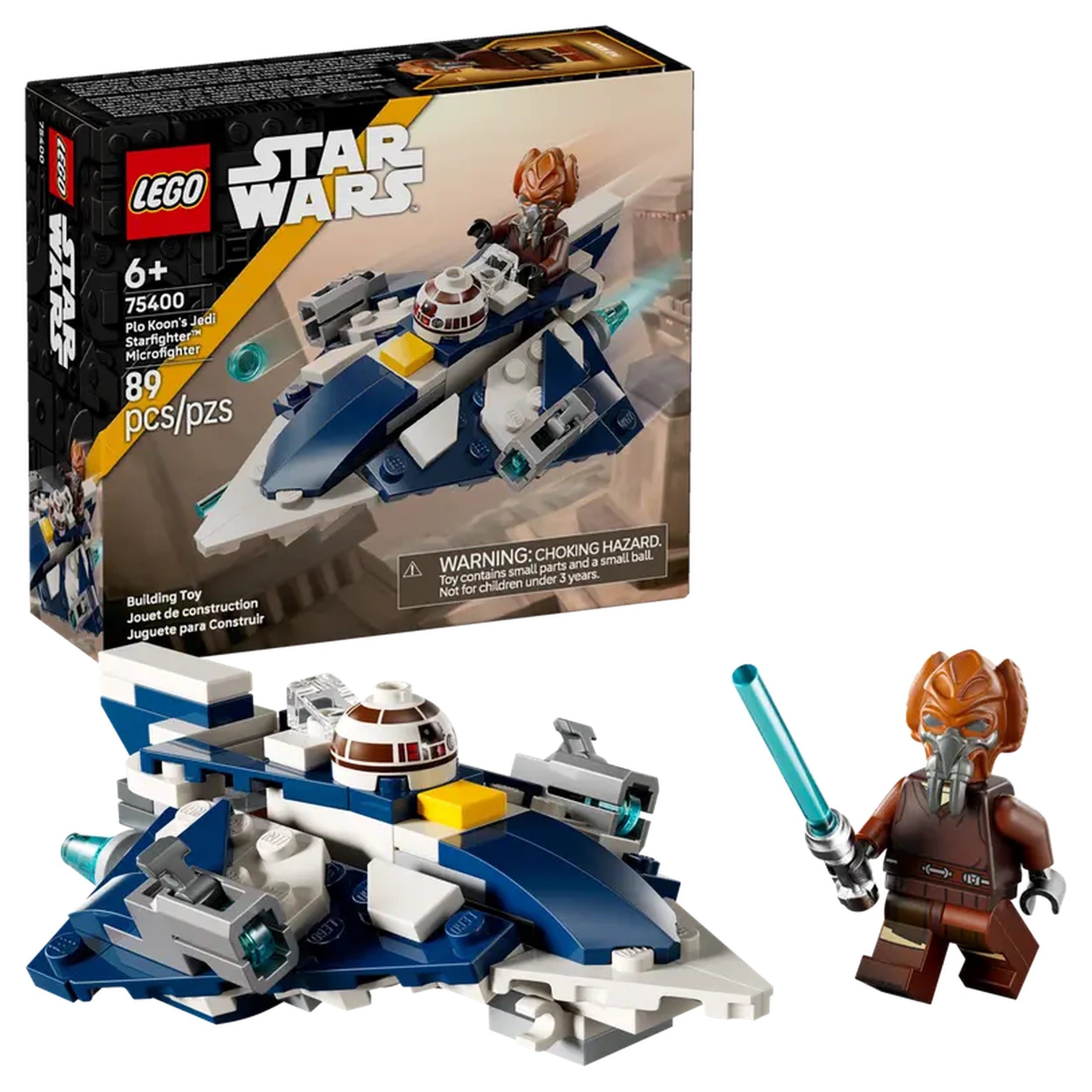 LEGO - Plo Koon's Jedi Starfighter Microfighter - Actie & Speelgoedfiguren