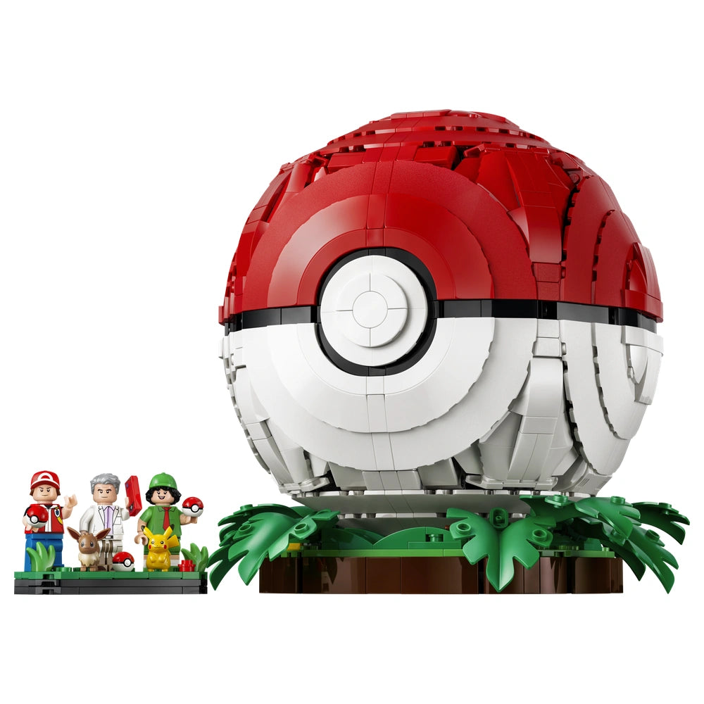 LEGO - Pokémon Iconic Trainer Moments Poké Ball - Constructiespeelgoed - +18 - 72072154
