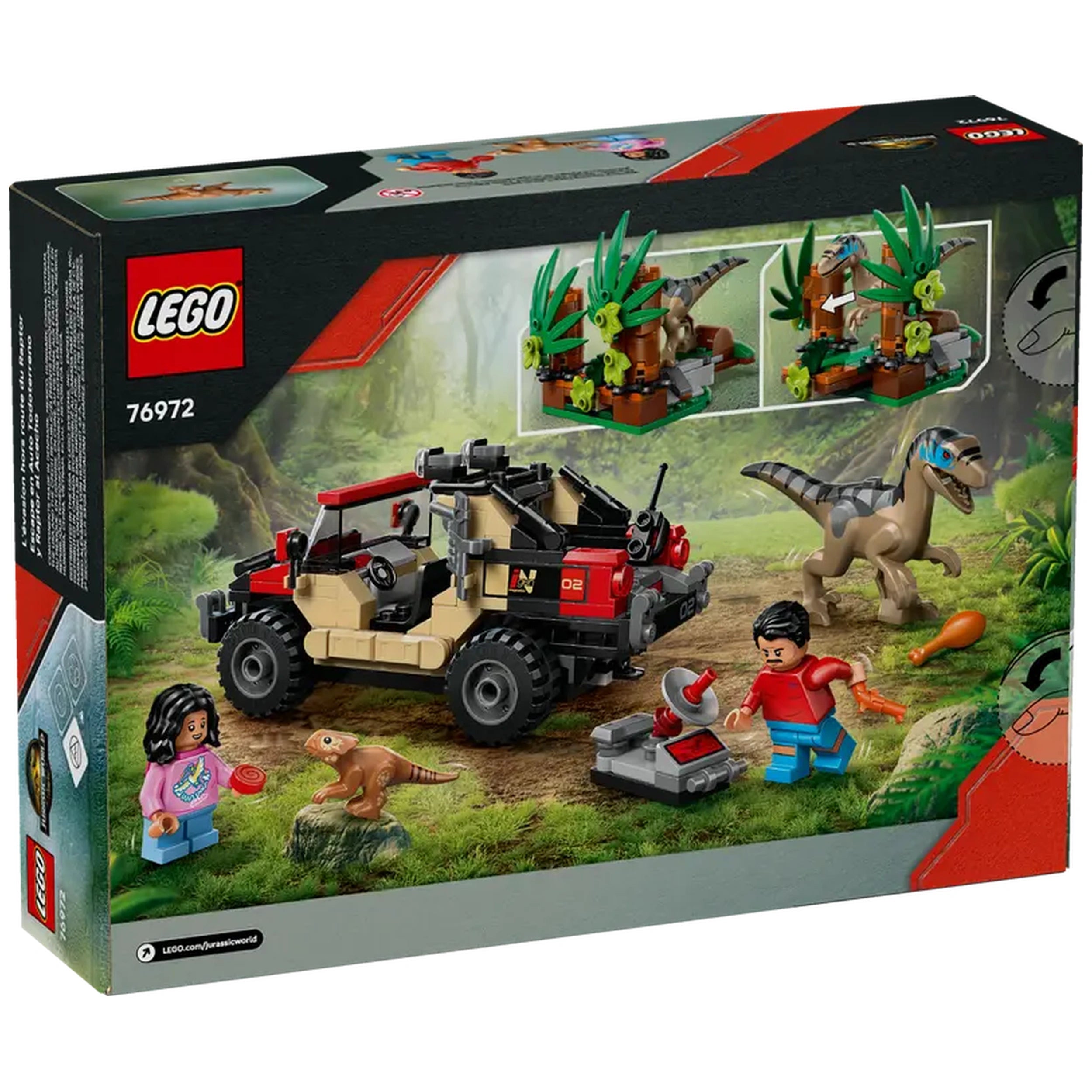 LEGO - Raptor Off-Road Ontsnapping - Actie & Speelgoedfiguren