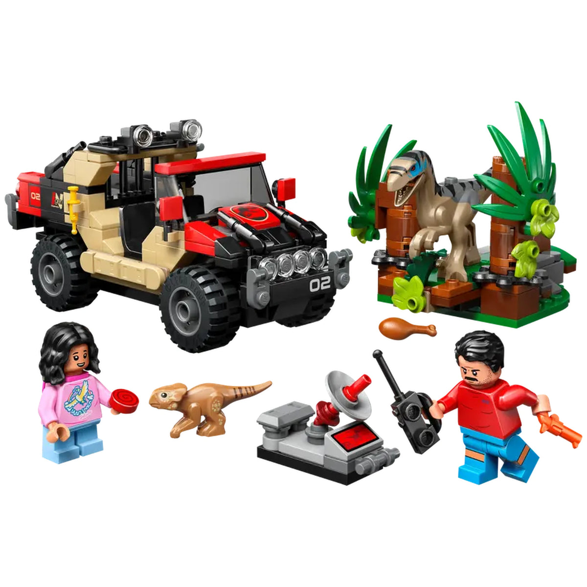 LEGO - Raptor Off-Road Ontsnapping - Actie & Speelgoedfiguren