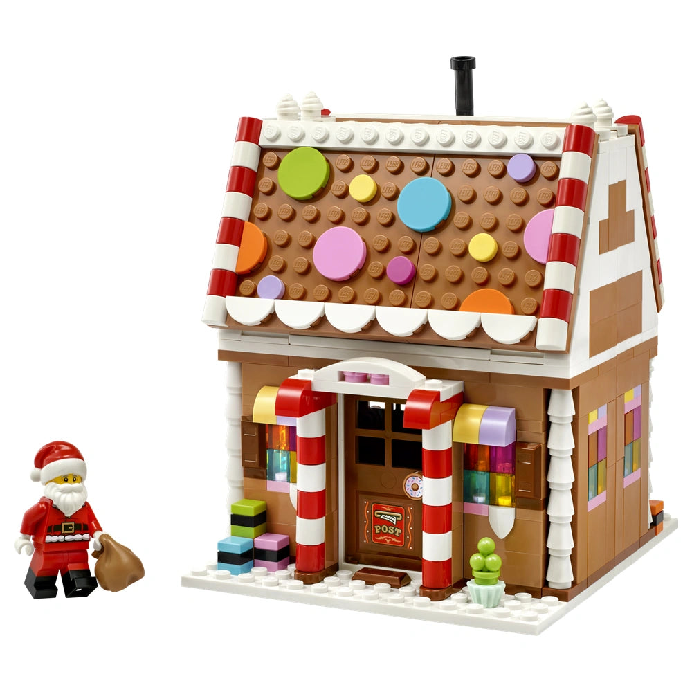LEGO - Seasons Festive Gingerbread House - Construction Set Toys 498 Pcs Age +10 - 40809