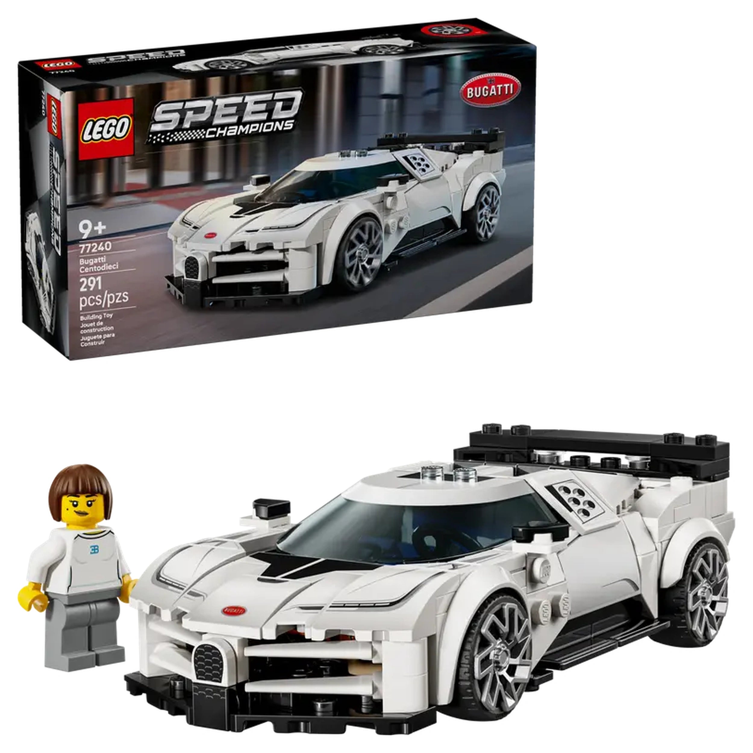 LEGO - Speed Champions Bugatti Centodieci Hyper Sports Car - Actie & Speelgoedfiguren
