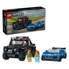 LEGO - Speed Champions Jaguar Project 7 & Land Rover Defender - Bouwset - 10 - 72077264